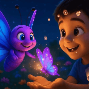 Bella Butterfly and the kid