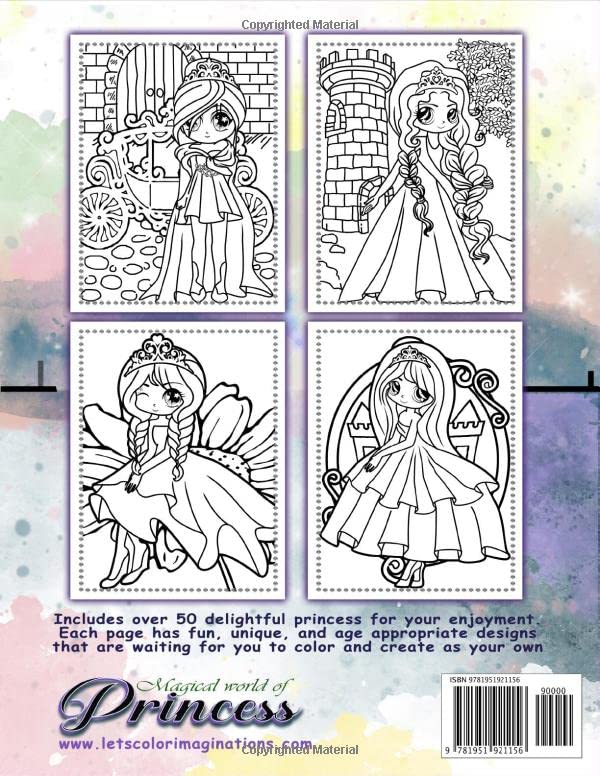 Princess back cover