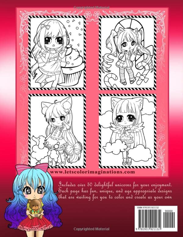 Chibi girl back cover