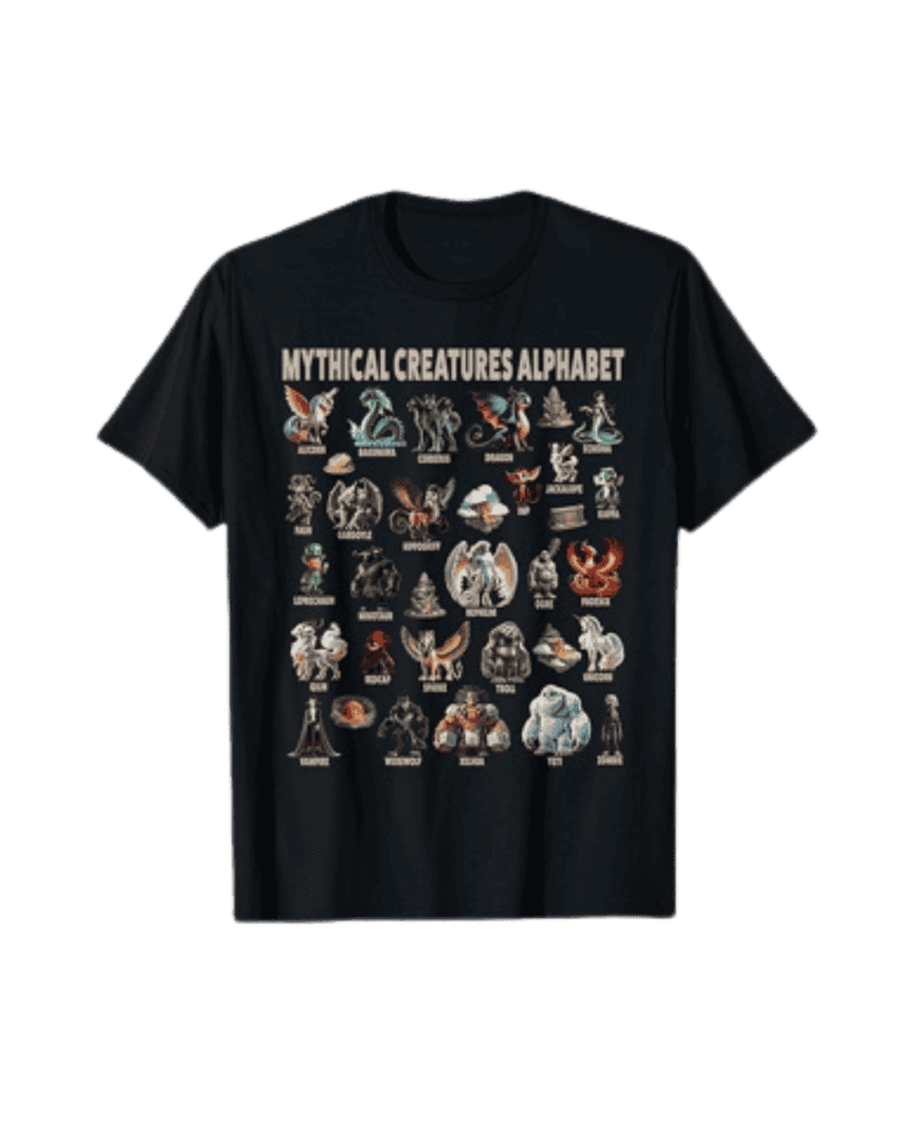 mythical creatures shirt