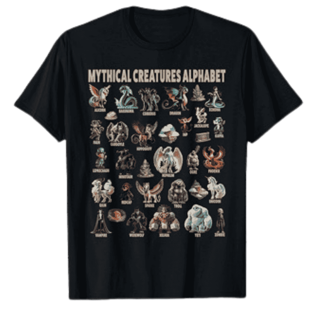 mythical creatures shirt